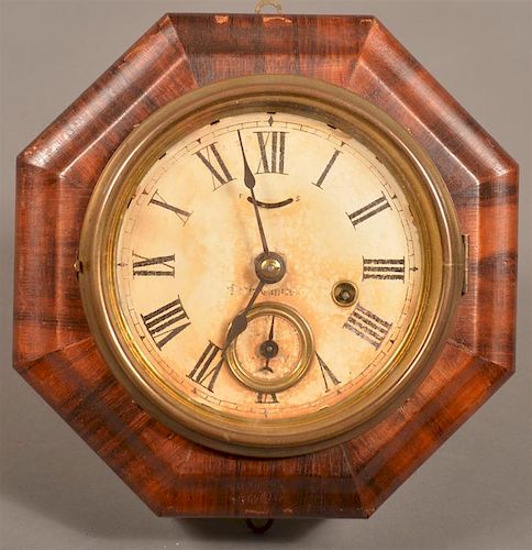 SETH THOMAS OCTAGONAL WALL CLOCK.Seth