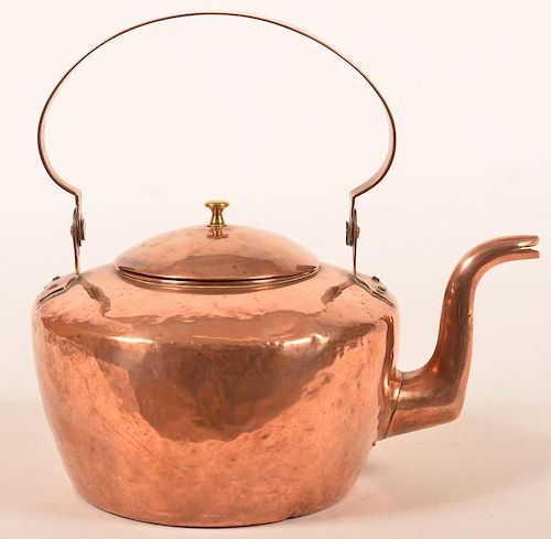 PA EARLY 19TH CENTURY COPPER TEA