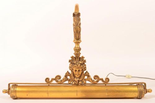 EARLY 20TH CENTURY BRASS PICTURE