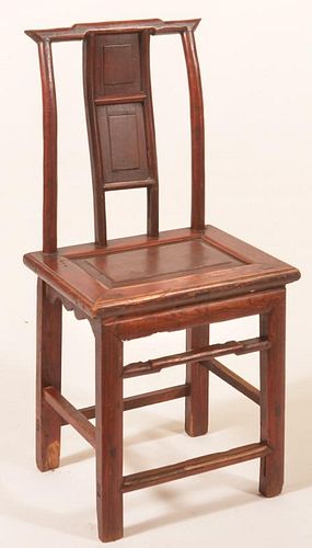 ORIENTAL MIXED WOOD SIDE CHAIR 39c24f