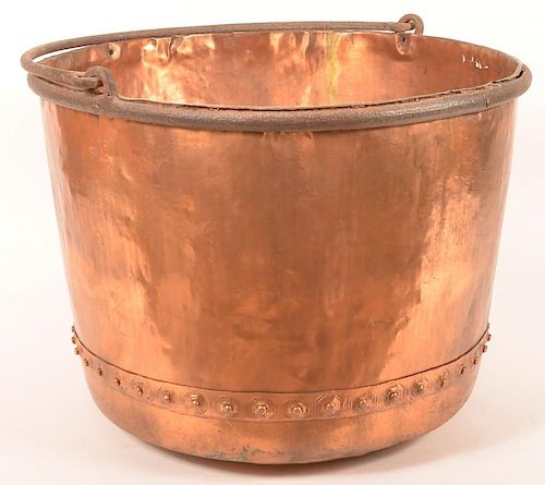 PA 19TH CENTURY COPPER APPLE BUTTER