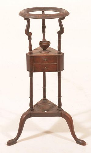 18TH CENTURY MAHOGANY BASIN STAND 18th 39c285