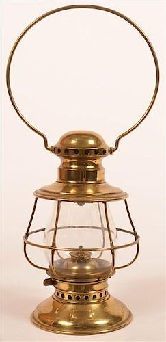 DIETZ BRASS RAILROAD LANTERN.Dietz