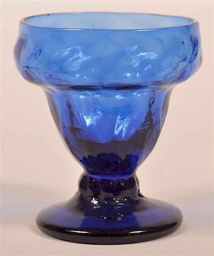 STEIGEL TYPE BLOWN COBALT BLUE 39c39d