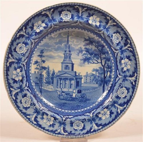 HISTORICAL STAFFORDSHIRE BLUE TRANSFER