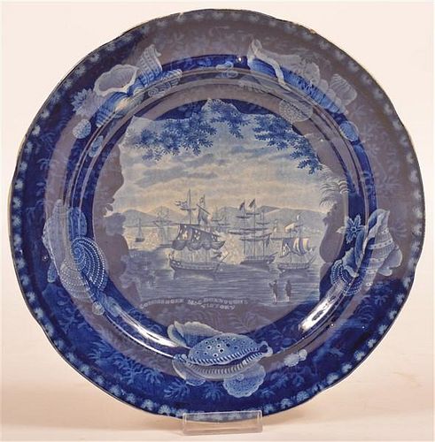 HISTORICAL STAFFORDSHIRE BLUE TRANSFER 39c3b2