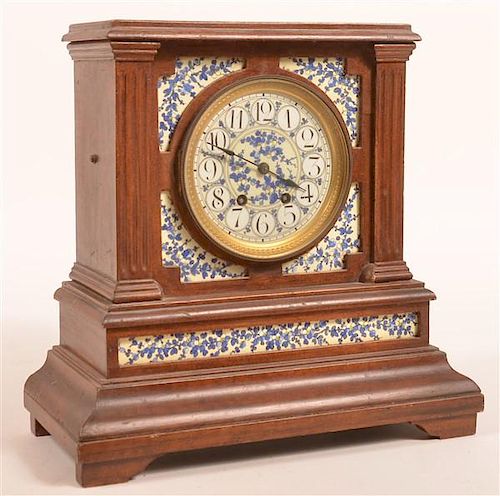 UNSIGNED ANTIQUE SHELF CLOCK Unsigned 39c3ff