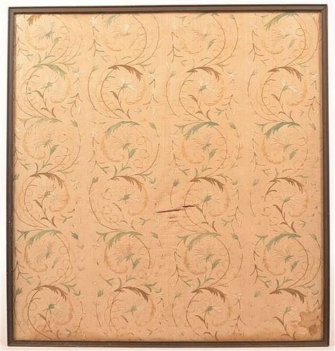 19TH CENTURY FINE SILK NEEDLEWORK 39c4fe