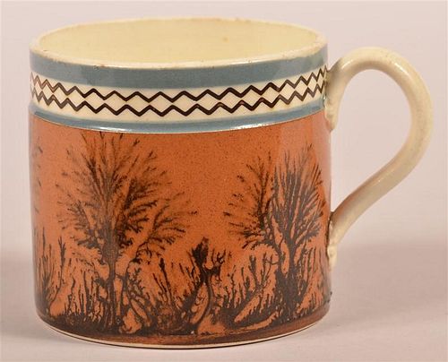 SEAWEED MOCHA DECORATED MUG.Seaweed