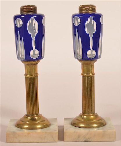 PAIR OF 19TH CENTURY FLUID LAMPS Pair 39c5d8
