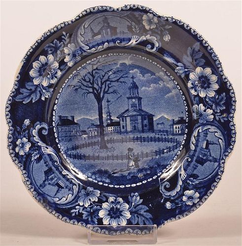 HISTORICAL STAFFORDSHIRE BLUE TODDY