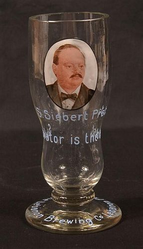 19TH CENTURY COLORLESS GLASS ADVERTISING 39c65a