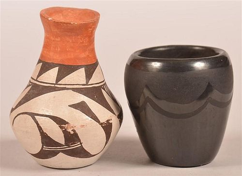 TWO SMALL PUEBLO INDIAN POTTERY