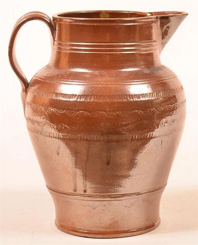 19TH CENTURY BROWN GLAZED STONEWARE 39c74b