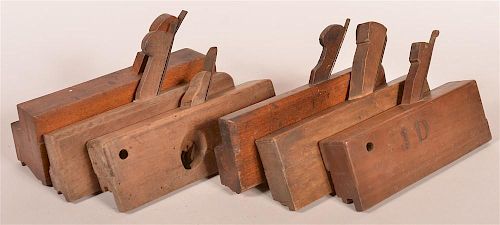 6 MISCELLANEOUS 19TH C. WOODEN