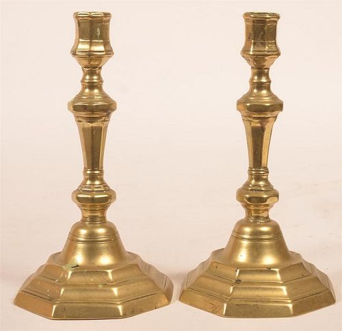 PAIR OF FRENCH 18TH CENTURY BRASS 39c800