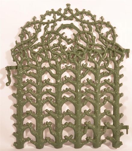 19TH C. TREE VINE FORM CAST IRON