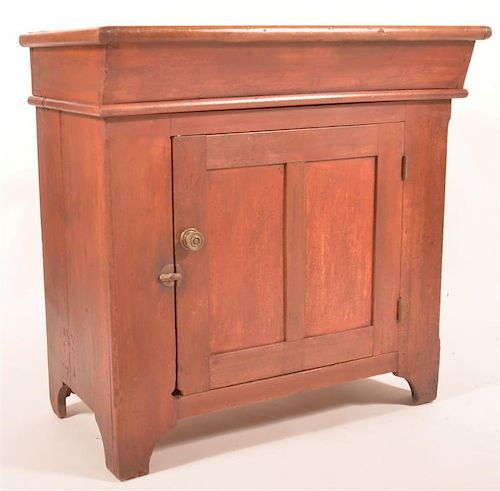 19TH C. PA LIFT TOP DRY SINK19th