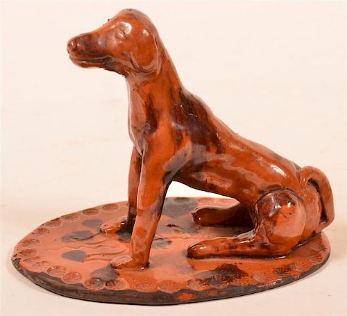 RARE SHOONER REDWARE FIGURE OF 39c928