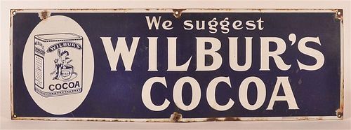 LATE 19TH C. WILBURS CHOCOLATE