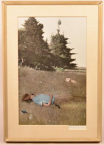 ANDREW WYETH LIMITED EDITION 154/300