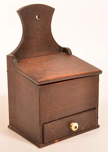 WALNUT HANGING SALT BOX Walnut 39caca