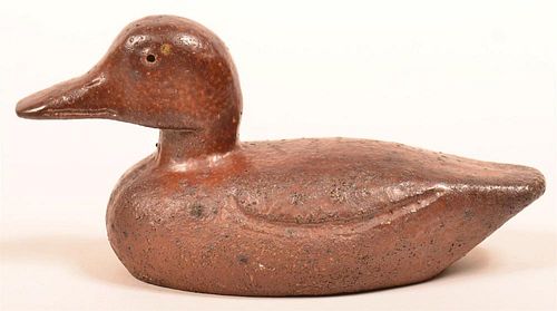 OHIO SEWER TILE HAND MOLDED DUCK 39cae5