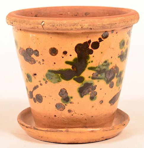 SHENANDOAH VALLEY REDWARE FLOWER 39caf2