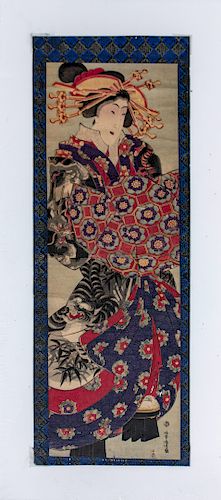 19TH CENTURY JAPANESE WOODBLOCK 39cbe3