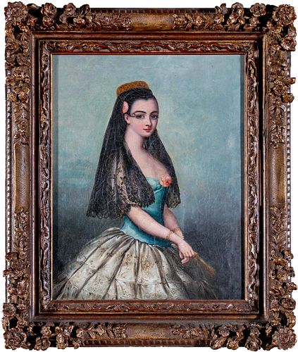 PROVENCAL PORTRAIT OF WOMAN WITH