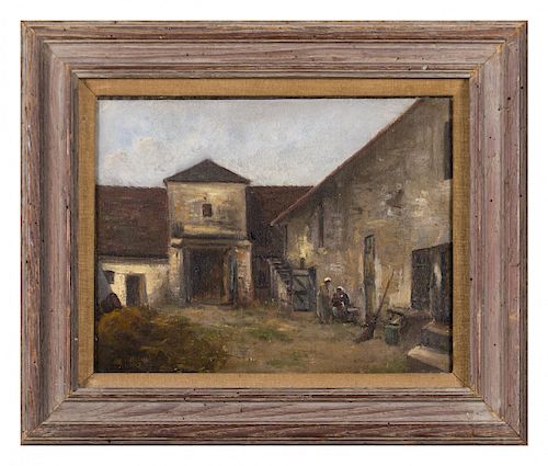 19TH CENTURY EUROPEAN COURTYARD 39cbfa