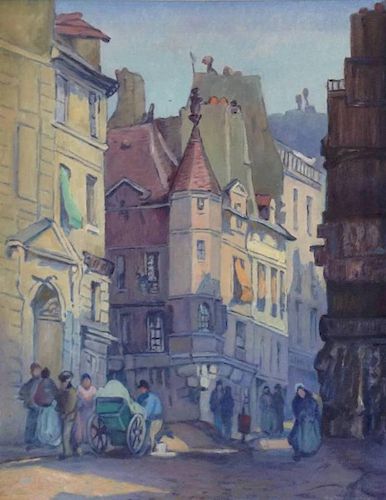 ABEL G WARSHAWSKY AMERICAN 1883 1962 RUE 39cc95