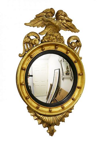 AMERICAN FEDERAL CONVEX MIRROR  39cca9