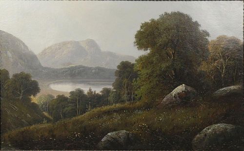 RIVER VALLEY LANDSCAPE, 19TH CENTURY