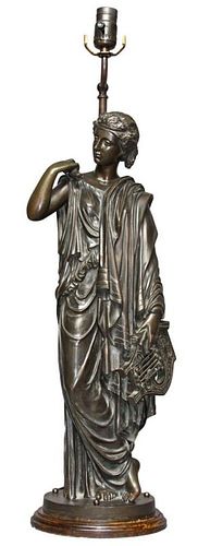 19THC FRENCH SCHOOL BRONZE THE 39cced