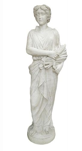 FULL SCALE CARVED MARBLE FIGURE 39cd39