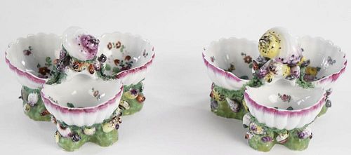 PAIR 19TH CENTURY GERMAN PORCELAIN