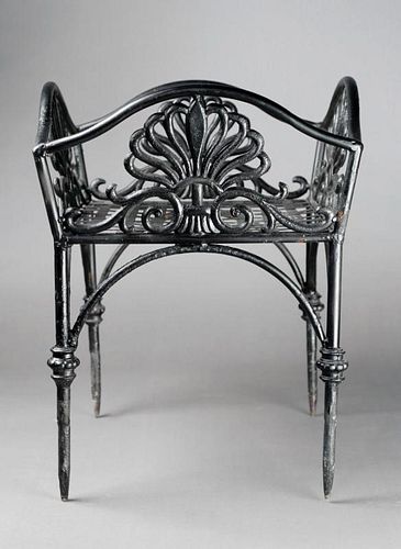 AN EMPIRE CAST IRON PLANT STAND  39cd8b