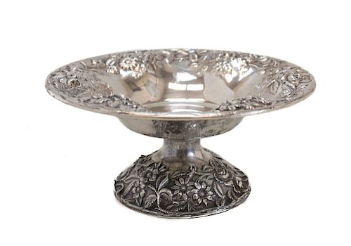 S. KIRK & SON STERLING SILVER FOOTED