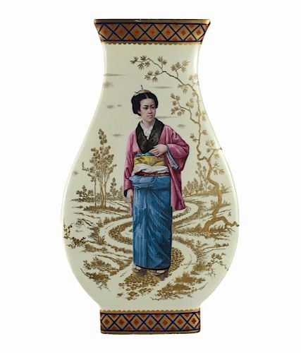 19TH CENTURY FRENCH PORCELAIN JAPONISM
