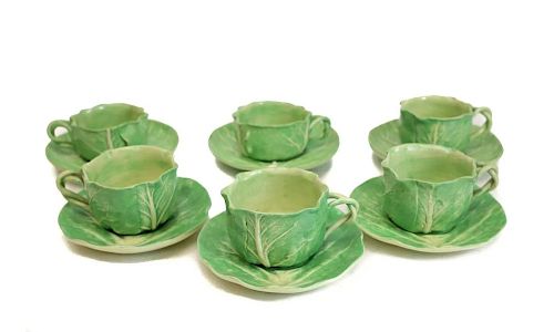 DODIE THAYER LETTUCE LEAF WARE CUP &