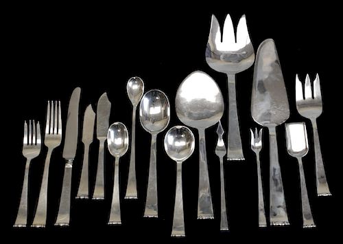 ALLAN ADLER STERLING SILVER FLATWARE 39cea7