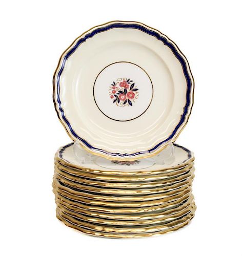 MINTON BREAD PLATES FOR TIFFANY12 ivory