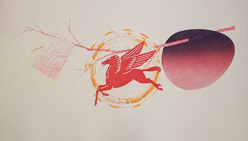 JAMES ROSENQUIST ETCHING SPRING 39cee4