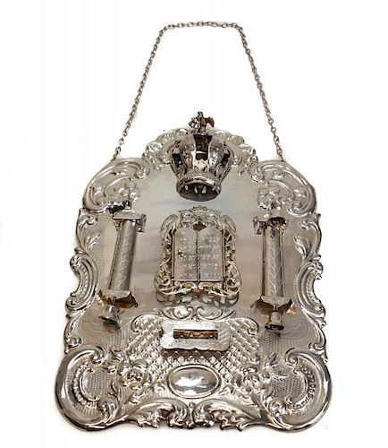 JUDAICA WALL HANG OR TORAH SHIELDA 39cef5