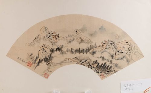 WEN QIQIU 1862 1941 LANDSCAPE 39cf3b