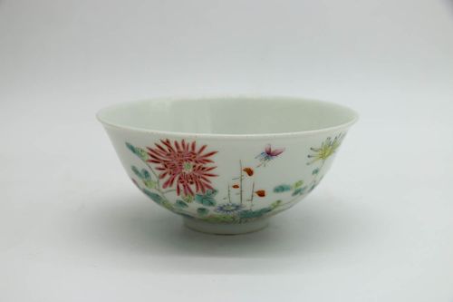 FAMILLE ROSE BOWL HONGXIAN MARKof 39cf6b