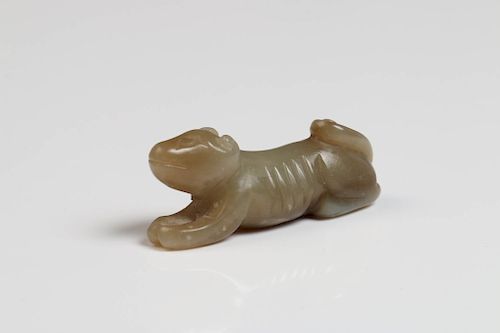 CELADON JADE DOG POSSIBLY SONG YUANThe 39cfd6