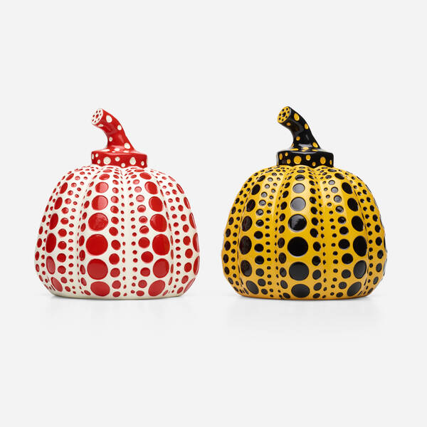 Yayoi Kusama b 1929 Pumpkins two 39d251