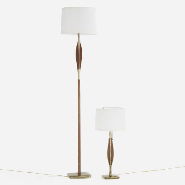 Gerald Thurston. Floor lamp and